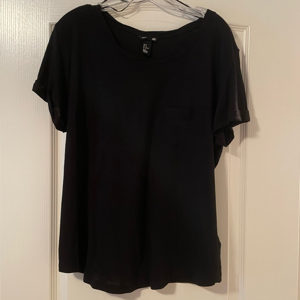 H&M Black Top NWOT